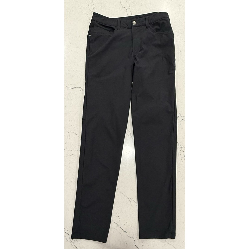 Lululemon Men's ABC Pants Charcoal Dark Gray, 34x32